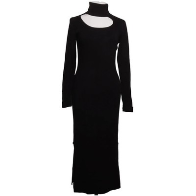 Hollies, Rollkragenkleid, Größe: S, Schwarz, Polyamid/Polyester/Viskose #ZBF