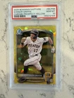 2025 Bowman Sapphire Edition Chrome Prospect Konnor Griffin #BCP-86 Yellow /75
