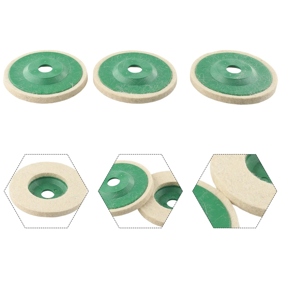 Polierscheibe Winkelschleifer 8 Mm/0.31 Zoll Dicke Für Metall Glaskeramik - Bild 4 von 4