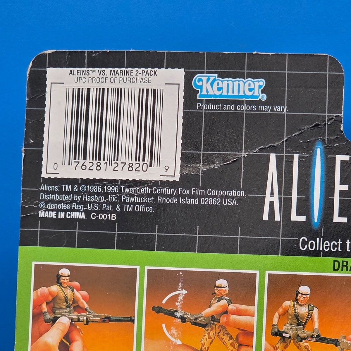 Vasquez vs Night Cougar エイリアン　ケナー　激レア Aliens Vasquez VS Night Cougar Alien Vintage Kenner 1996 for