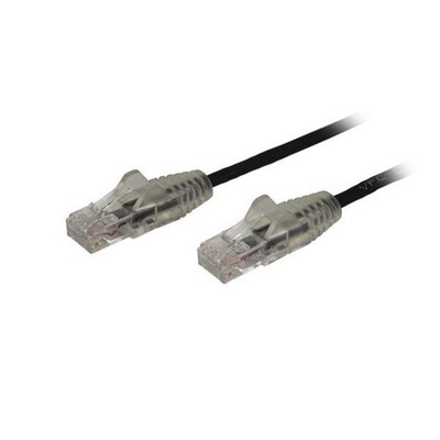 Startech N6PAT6INBKS 6in Slim LSZH CAT6 Ethernet Cable 10 Gigabit Snagless