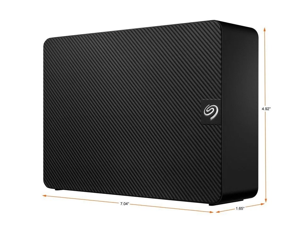 Seagate Expansion 8TB External Hard Drive HDD - USB 3.0, with Rescue Data - Image 2 of 4