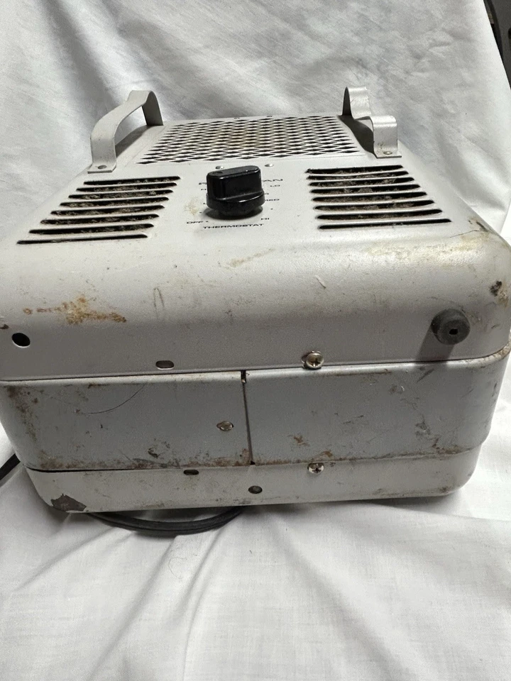 Calentador de Espacio Rival Titan Vintage Modelo T761 1500 W 120 V Probado Funcionando Foto 4 de 4