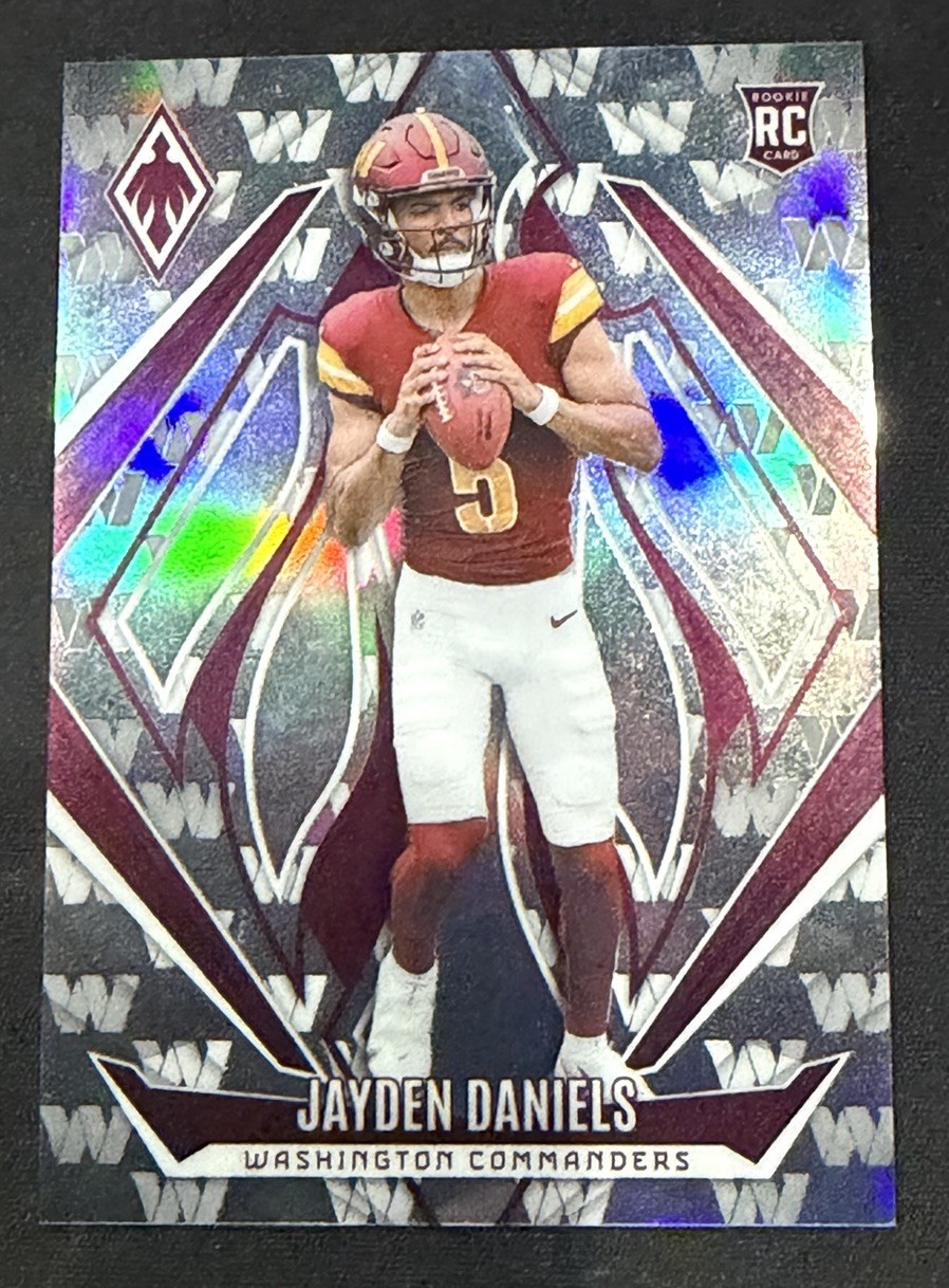 Jayden Daniels 2024 Phoenix #198 RC /299 Commanders Logo Holo