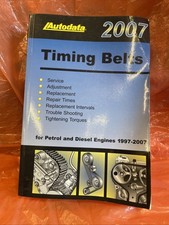 Autodata Timing Belt Book 1997- 2007 Autodata Timing Belt Book 1997- 2007