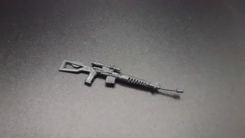 GI Joe Hasbro ARAH Cobra Soldier Rifle dark gray