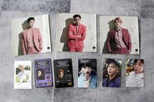 SET x9 EXO Japan Korea Official Photocard Promo Limited Jacket size Sticker
