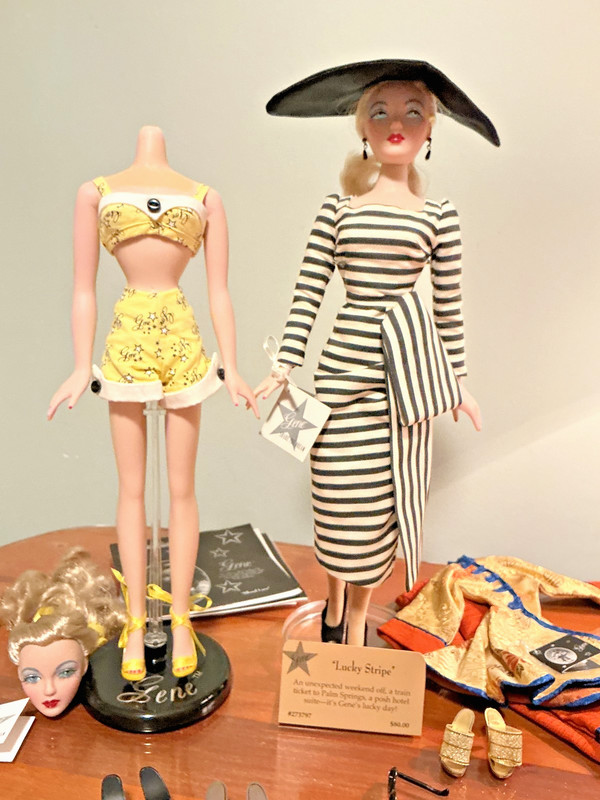 Gene dolls by Mel Odom and extra outfit