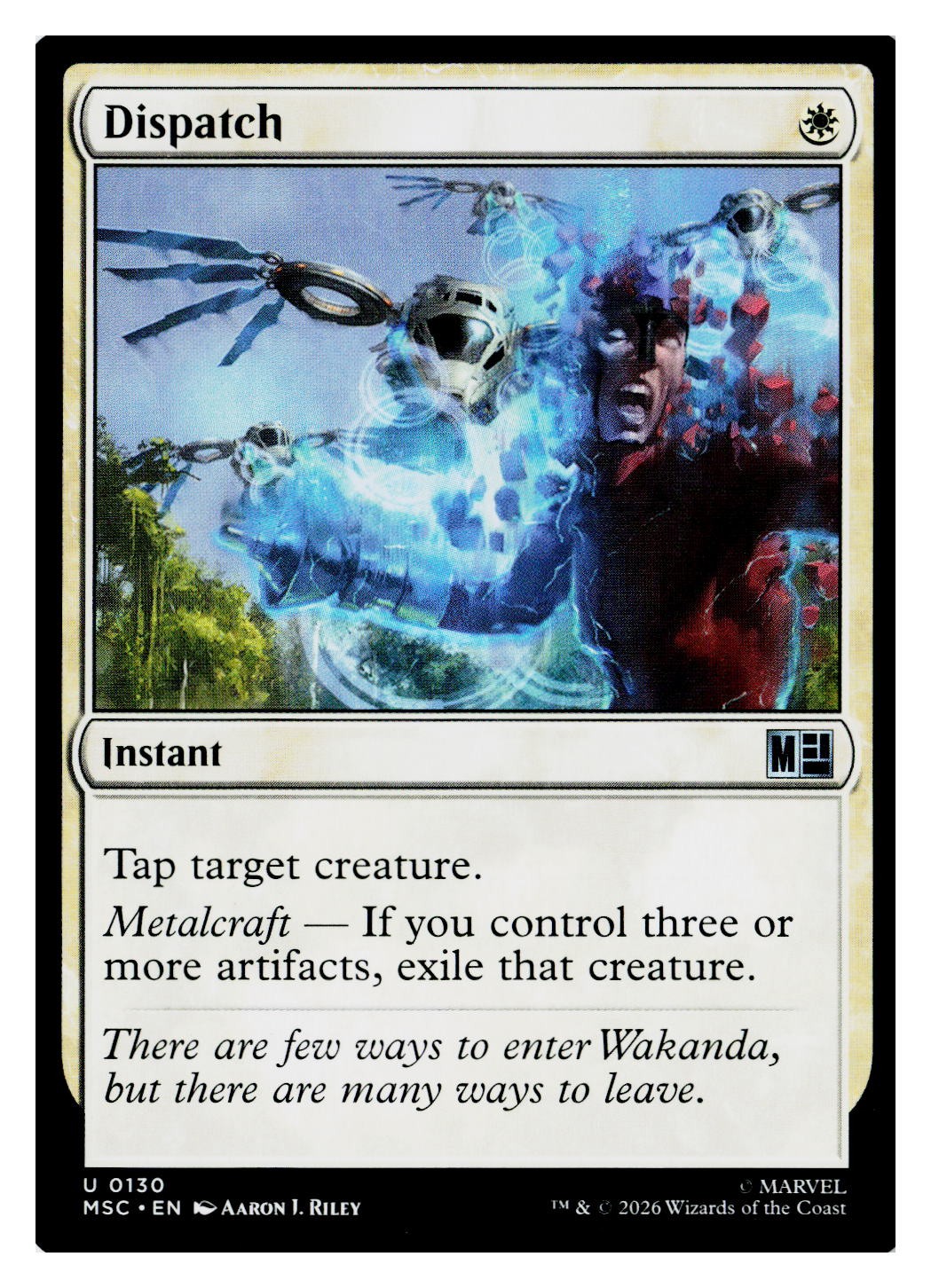 Dispatch 130 Uncommon Commander: Marvel Super Heroes Magic: The Gathering NM