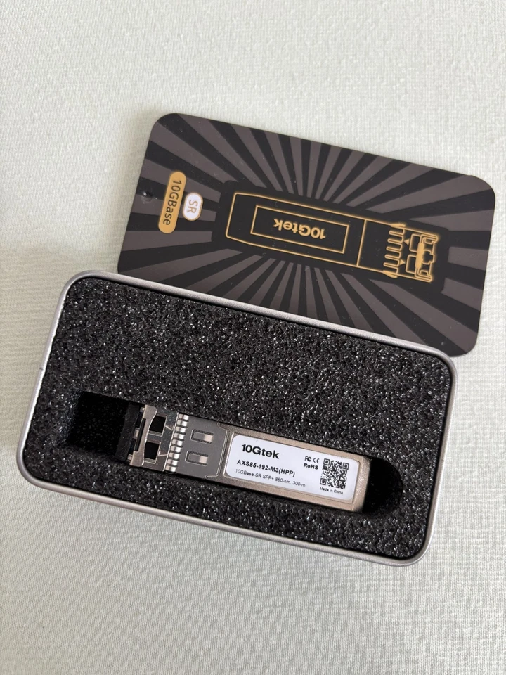 2x SFP+ Modul - 10Gtek - AXS85-192-M3 - Kompatibel u.a. Synology und Unifi