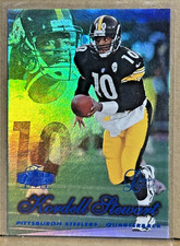 Kordell Stewart 1998 Flair Showcase Style Legacy Collection Blue Foil #91/100 SP