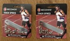 2 Pack Lot Of 10 Seconds 14 Replacement Track Spikes 1/4" Needle Running Sprint