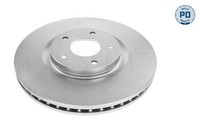 2X Meyle Bremsscheibe 36-15 521 0070/PD Passend FüR Nissan Renault