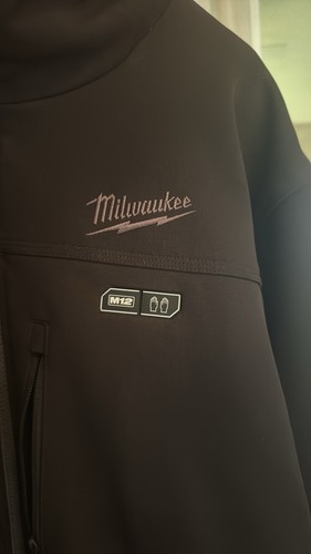 Milwaukee M12 Heated Gear Men's 3X Black Toughshell HEATED Jacket No Battery - Picture 2 of 8