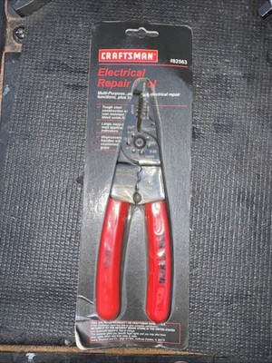 Sears Craftsman USA Nos Wire Cutter Stripper Crimper 82563 Large 10-22AWG