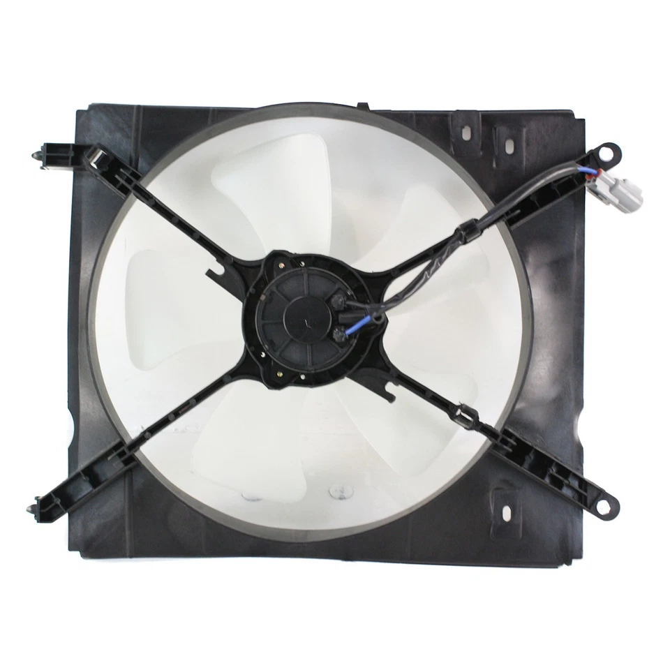 Radiator and A/C Condenser Fan Set For 2000-2001 Toyota Camry Single Fan - image 2 of 4