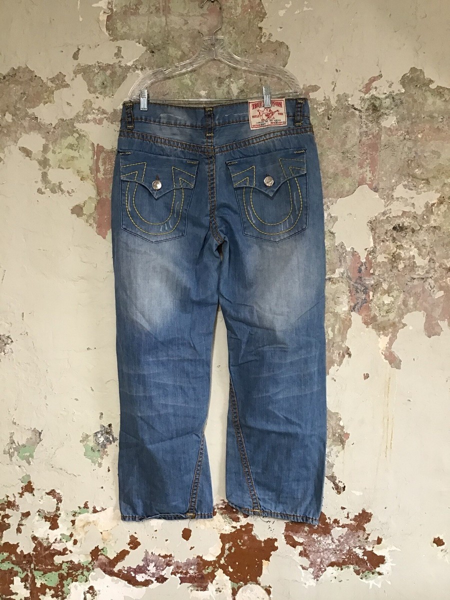 EUC True Religion Joey Big T Men's Jeans - Size: 38x33 | eBay EUC True Religion Joey Big T Men's Jeans - Size: 38x33 | eBay