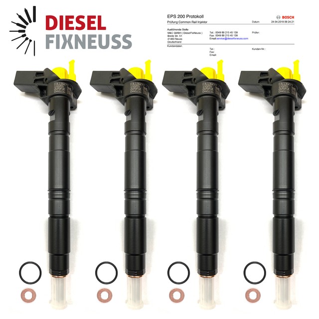 4x Injektor Einspritzdüse BOSCH 03L130277 VW AUDI SEAT SKODA 2 0 TDI 0445116030 4x Injektor Einspritzdüse BOSCH 03L130277 VW AUDI SEAT SKODA 2 0 TDI 0445116030