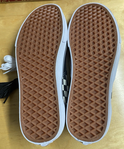 Vans Era - Primary Check - Black/White Men US 9.5 - VN0A38FRP0S New deadstock - Picture 6 of 10