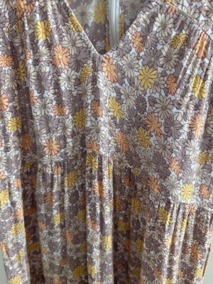 knee length dresses for ladies Faithfull the Brand Murano Midi Dress Giardino main image 0