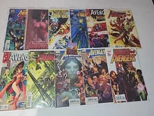 Avengers No Road Home Scarlet With Pop Art Variants Marvel Lot Of 11 Books