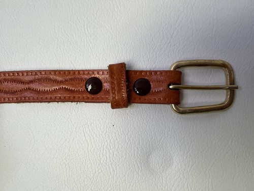 Vintage 1990’s Western Beaded Belt Colorful Size 28 - Picture 5 of 7