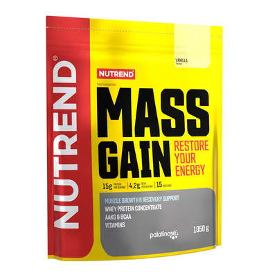 Mass Gain 1050g   Weight Gainer für Masseaufbau - Kohlenhydrate - BCAA - Nutrend