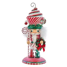 Hollywood Nutcrackers Hollywood Cupcake Swirl Hat Nutcracker, 12-Inch, Multic...
