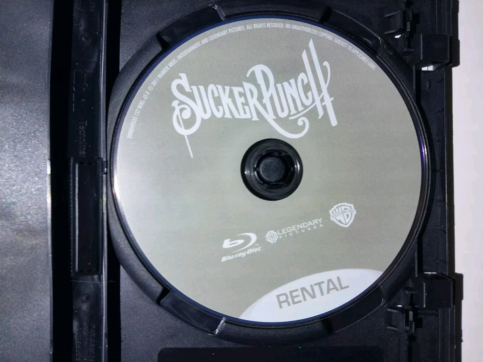 Sucker Punch (Blu-ray, 2011) Former Blockbuster Rental Foto 3 de 3