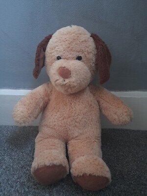 Build a Bear Workshop BAB brauner Hund Welpe Plüschtier Kuscheltier 