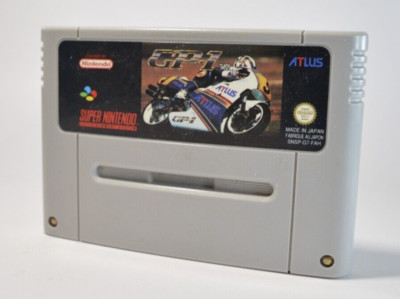 GP 1 Super Nintendo Snes PAL Authentic Original Moto (Europa Videospiel)