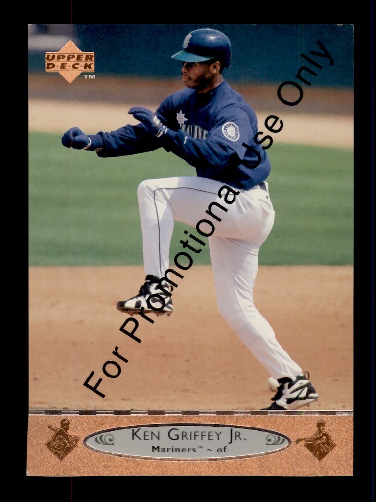 1996 UPPER DECK #100 KEN GRIFFEY JR PROMO SEATTLE MARINERS HOF