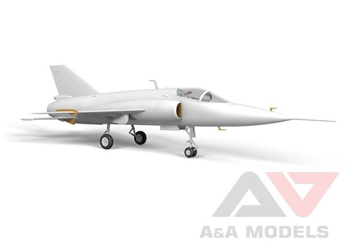 A&A Models 7207 HA-300 Light supersonic interceptor, 1:72 scale plastic model - Picture 2 of 11