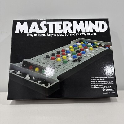 Mastermind Logic Game Pressman 2015 Board Game Brand New