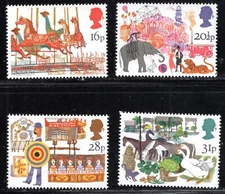 Great Britain Stamp Scott #1040-1043 (SG1236-1239), College of Arms, MNH