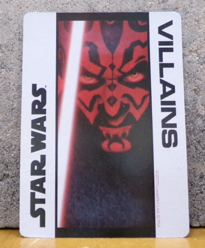 STAR WARS VILLAINS PLAYING TRADING CARD YUZZUM - JABBA'S HENCHMAN