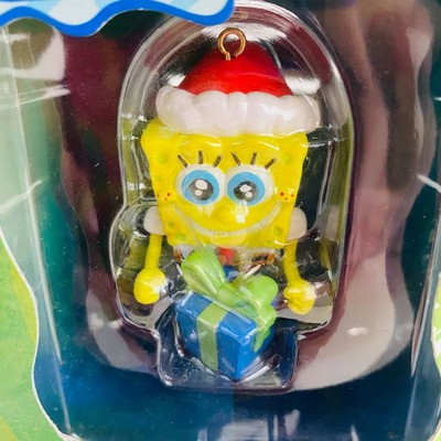 Nickelodeon Sponge Bob Square Pants Ornament Deep Down Merry Christmas Decor NIB