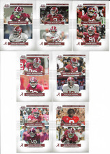 Topps Alabama Crimson Tide Football Combos 7 Card Lot With Kool-Aid NM