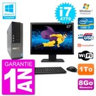 PC DELL 7020 SFF Bildschirm 27 " Intel i7-4770 RAM 8Go Disc 1To Dvd-Brenner Wifi