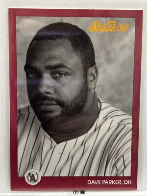 1991 Leaf Studio Preview Dave Parker #3 | eBay