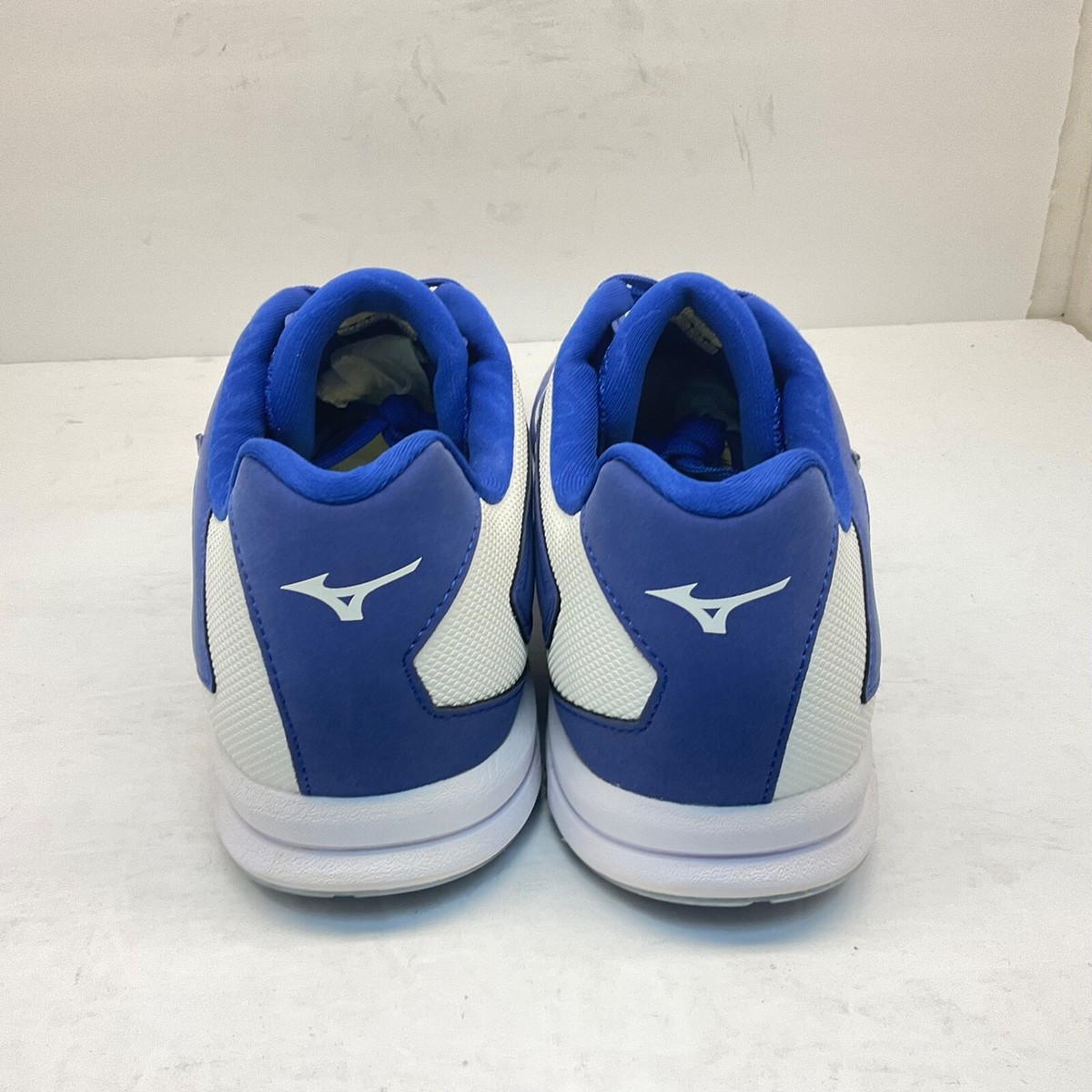 送料無料/超美品 絶対！お買い得 MIZUNO US OPEN高級ャディNAVY Mizuno Men's Low-Cut Athletic Running Sneakers FLV0816 Blue