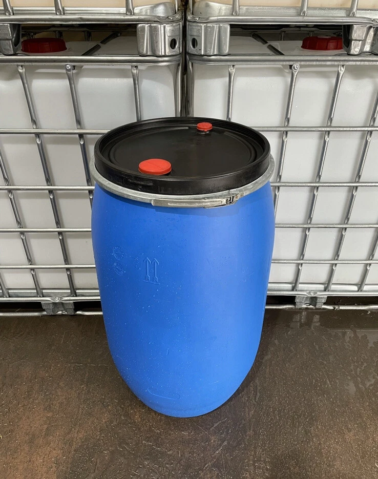 220l 150l 120l 60l 30l Plastic Open Top Barrel Drum Shipping Storage Container - Image 2 of 4