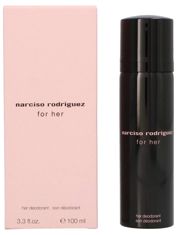 NARCISO RODRIGUEZ FOR HER DEODORANT SPRAY 100ML - NEW & SEALED