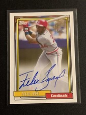 2020 Topps Archives FELIX JOSE Fan Favorites Autograph Auto Cardinals FFA-FJ