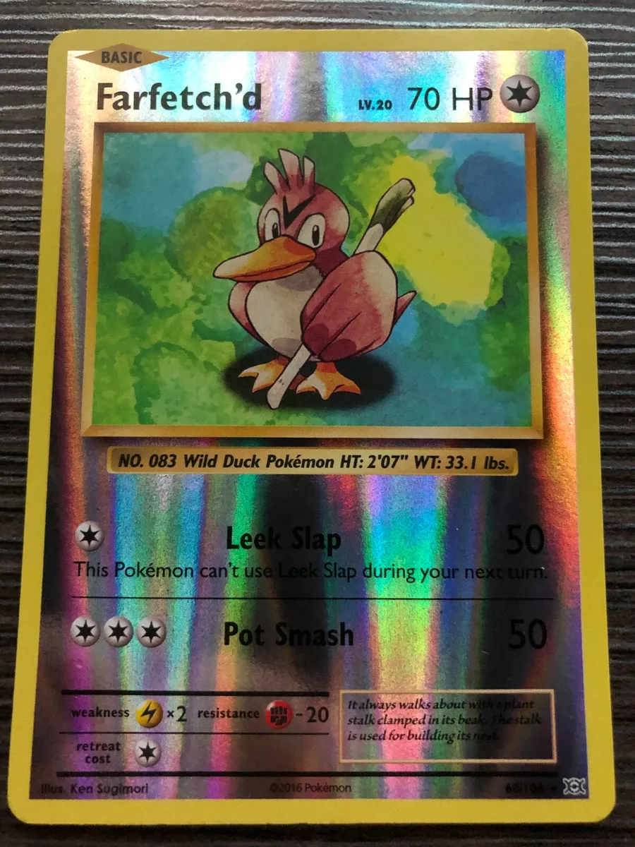 Pokemon Card - XY Evolutions 68/108 - FARFETCH'D (rare