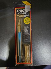 Vintage X-ACTO Cut-All Building Blade X3688 w Child Resistant Safety Cap, USA
