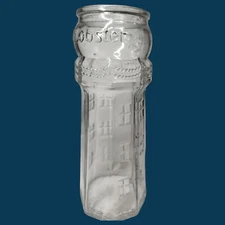 1980s Red Lobster Collectible 12 oz. LIGHTHOUSE Clear Drinking Glass 7.5" High-a