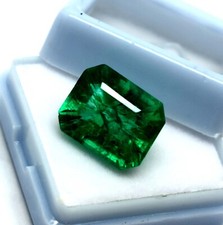 8.40 CT Natural Dark Green Emerald Certified ...