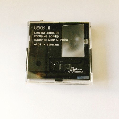 Leica Focusing Screen No. 2 Plain groundglass screen Type 14304 for Leica R GMBH - Picture 4 of 11