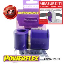 Powerflex Fr Arb IN Buchsen 23mm für Clio I + 16v & Williams 90-98 PFF60-202-23